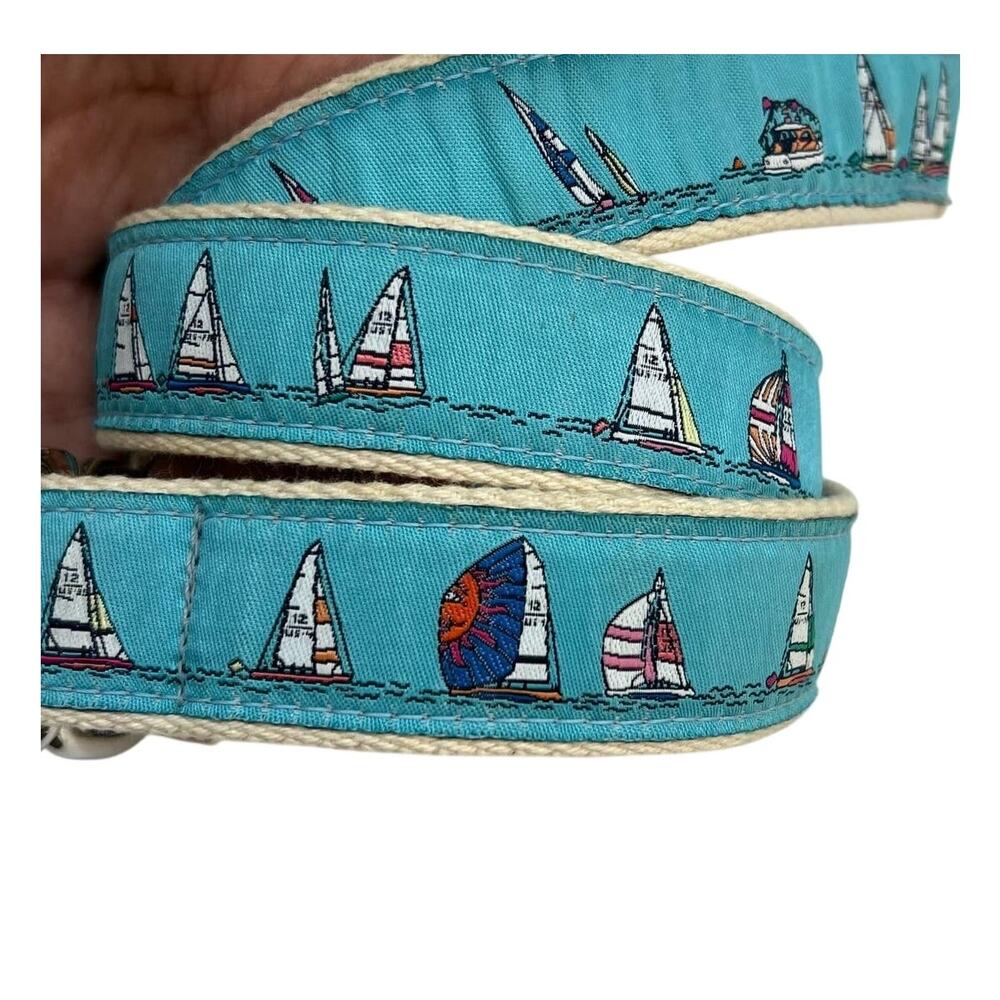The Belted Cow Maine Rounding the Mark D-Ring Belt in Light Blue XS